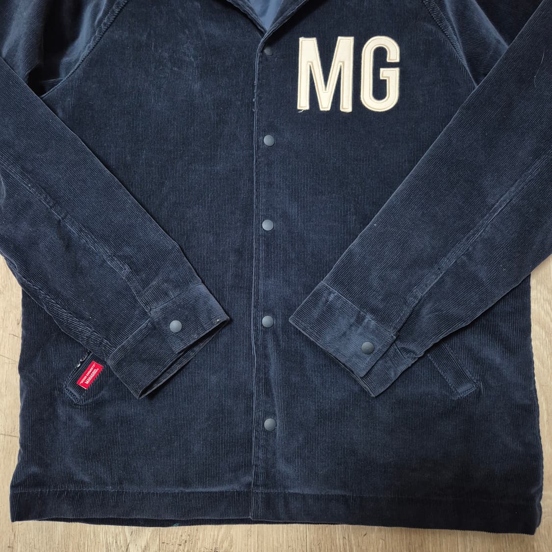 마하그리드 빅로고 코듀로이 코치자켓 L(100) 상품이미지3