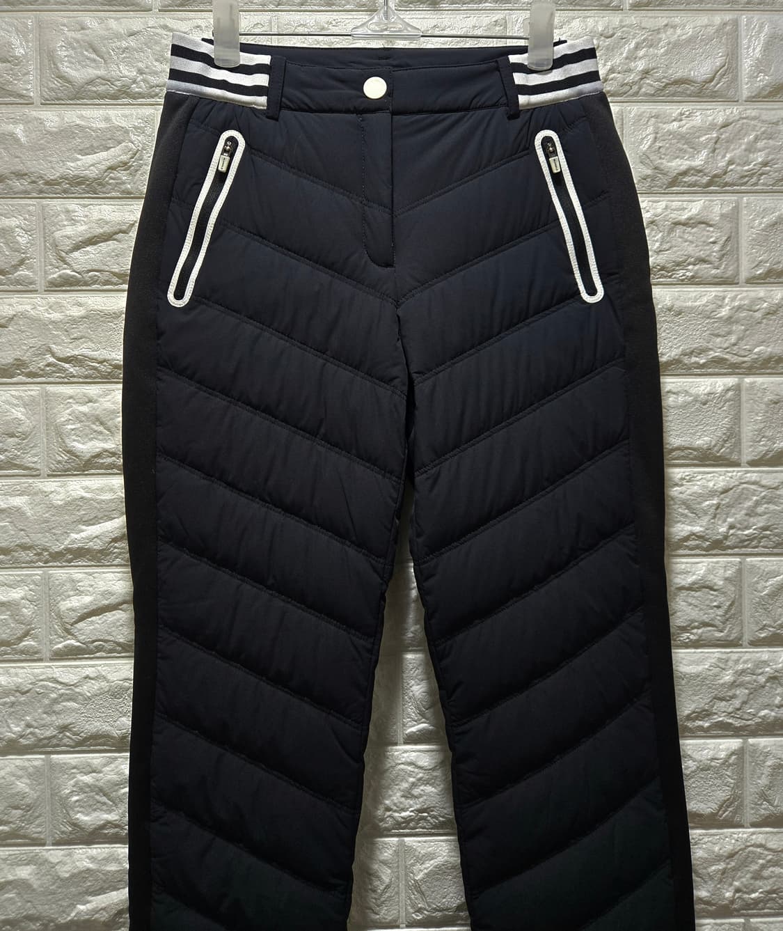 와이드앵글 구스다운 패딩 골프바지 25~27 상품이미지2