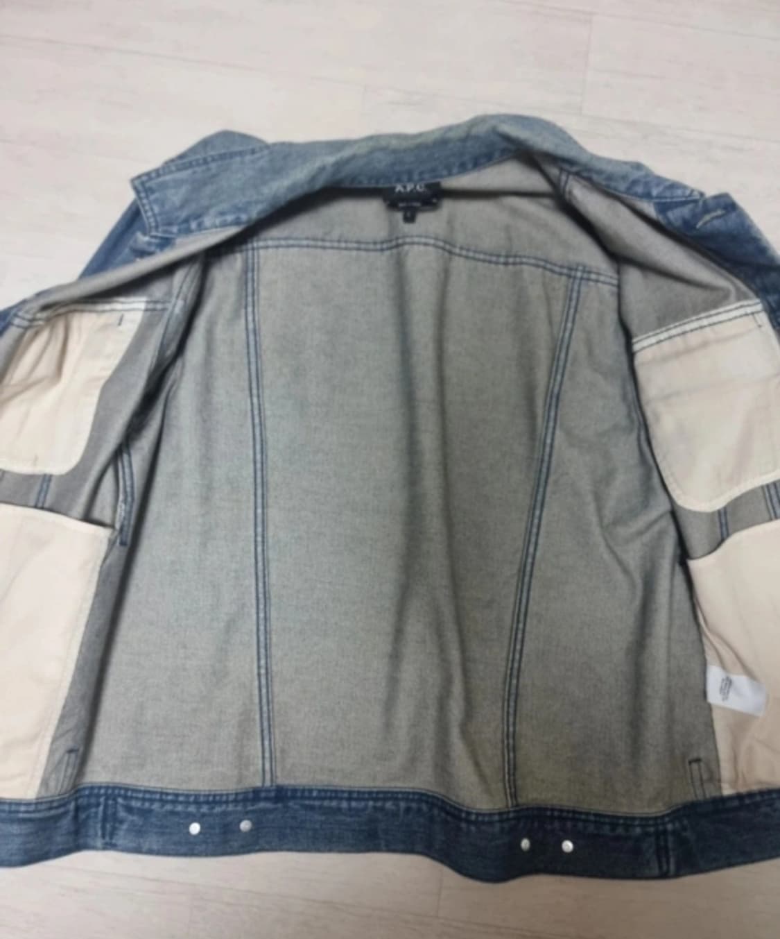 아페쎄 A.P.C 지드래곤 청자켓L 팔아요 상품이미지2
