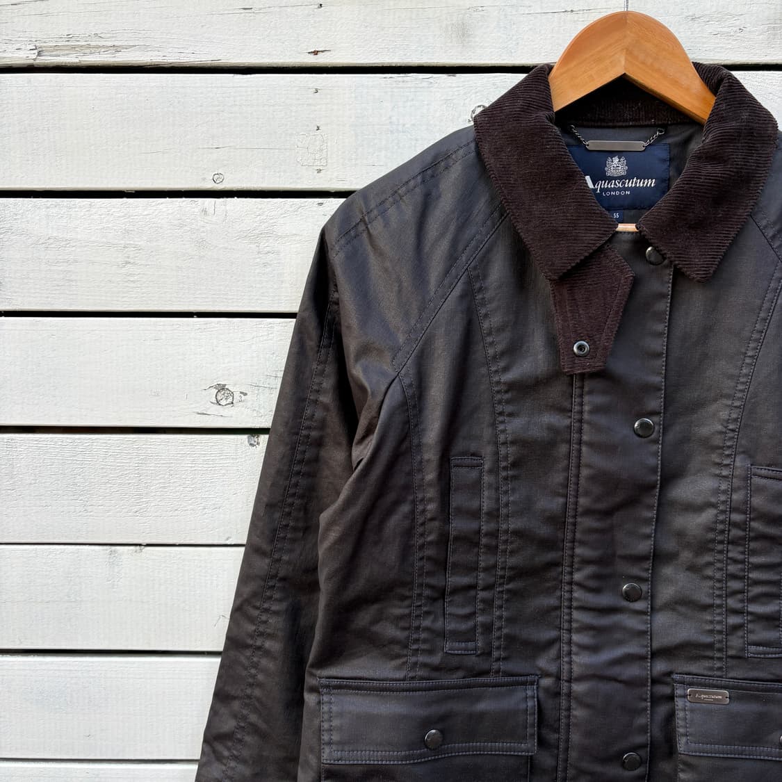 Aquascutum 아쿠아스큐텀 코팅 자켓 상품이미지4