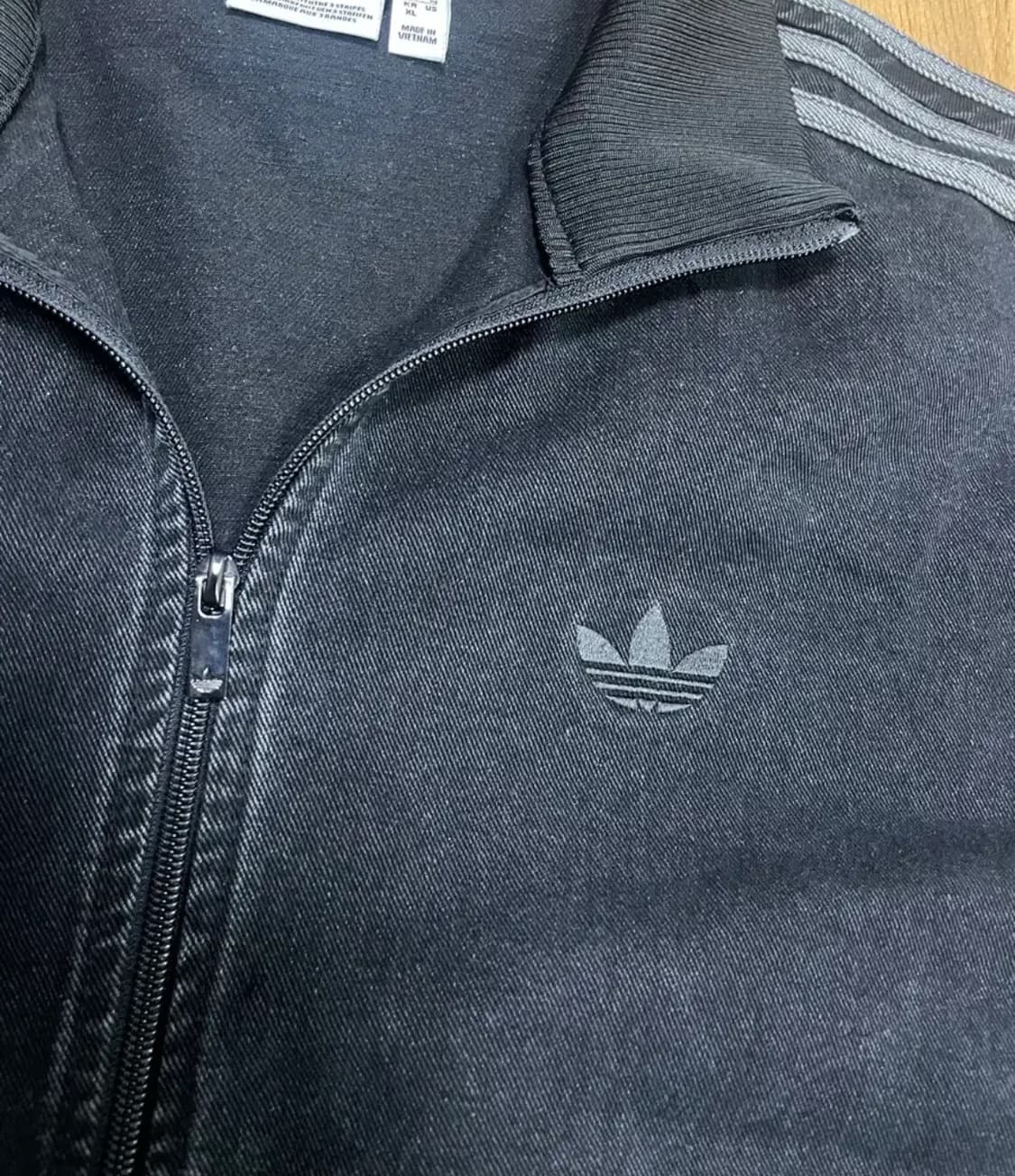 아디다스 아디컬러 데님 트랙탑 져지 XL 상품이미지2