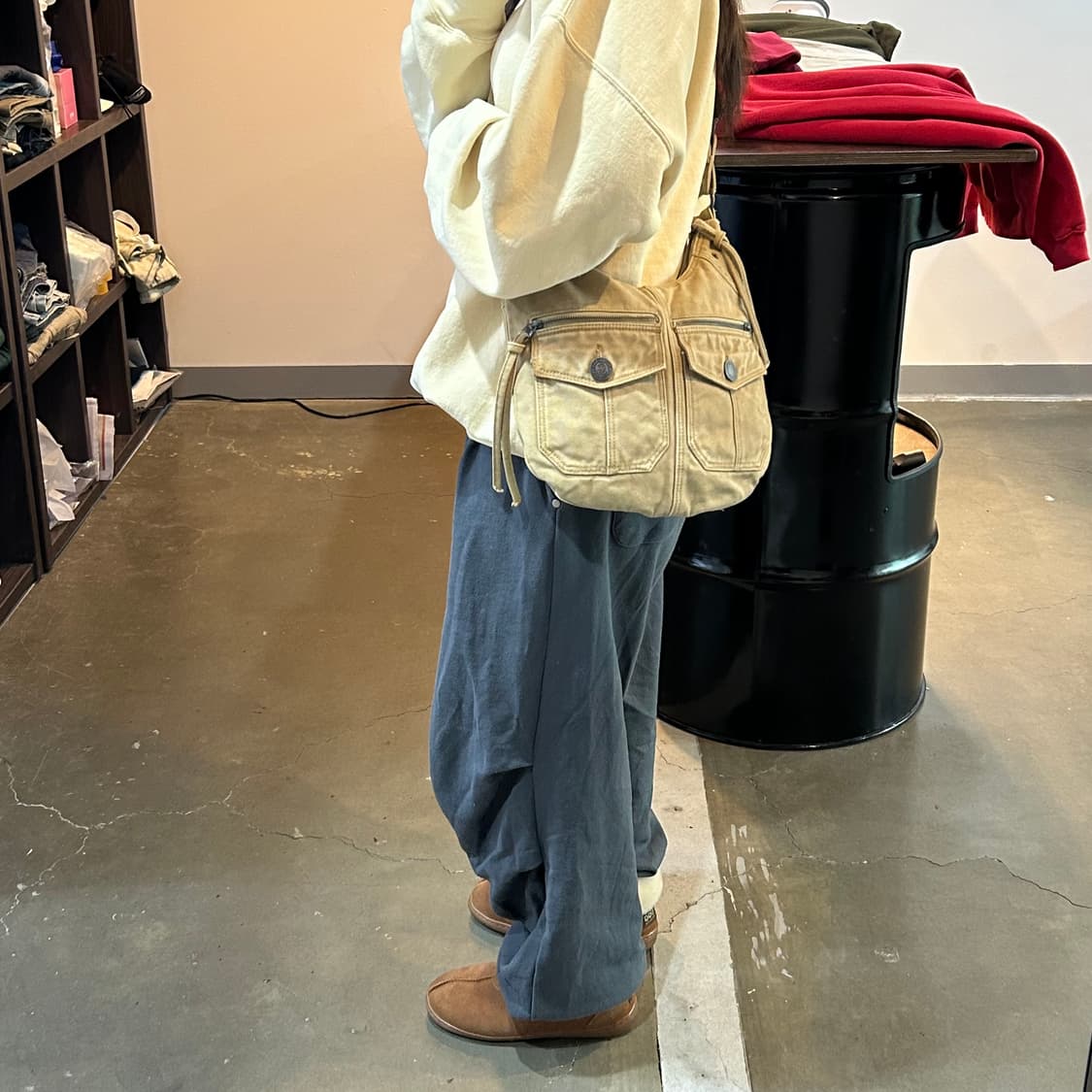 Gap 코튼 크로스백 상품이미지10