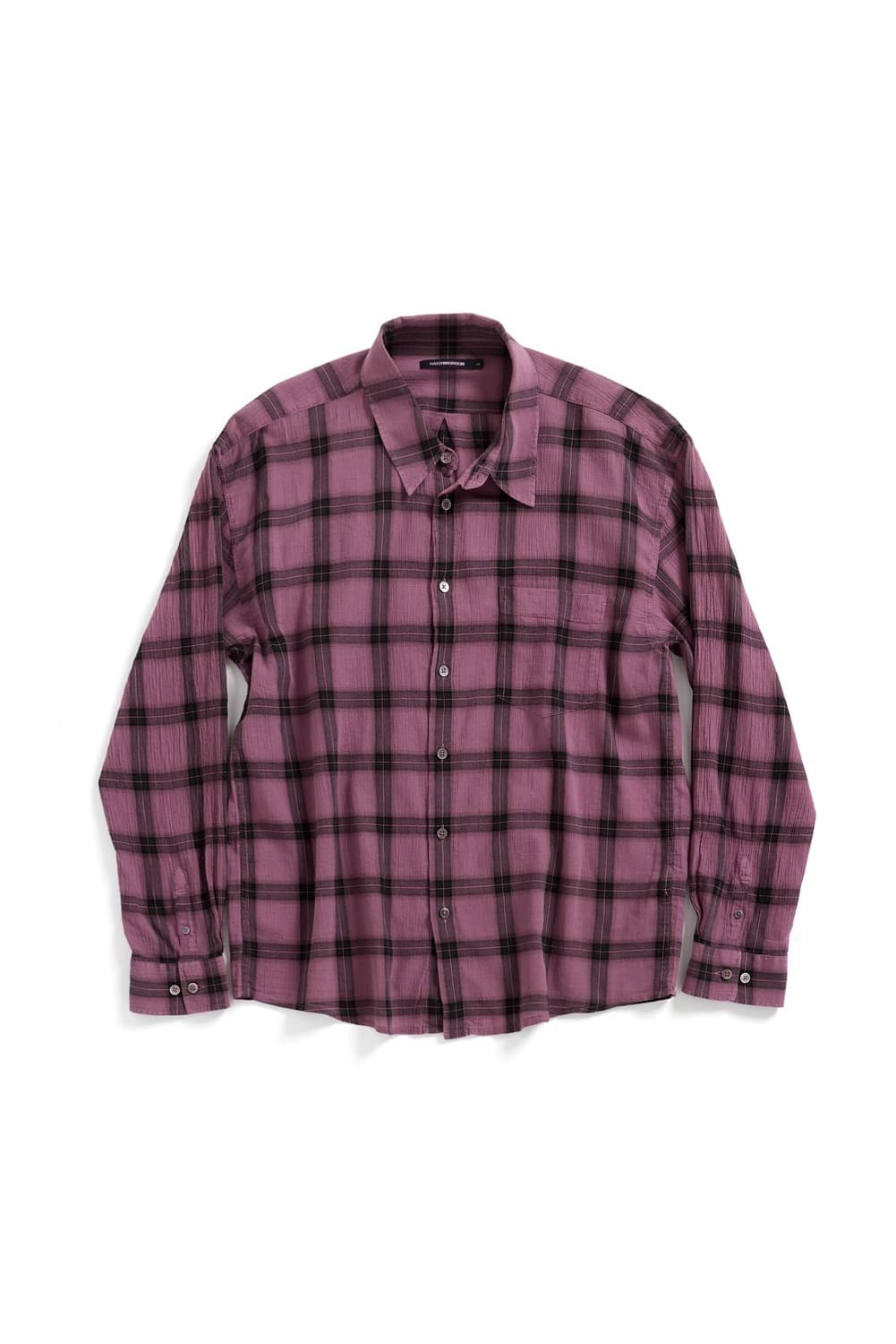  [3] Classic Shirt Over Dyed Check Pink 상품이미지1