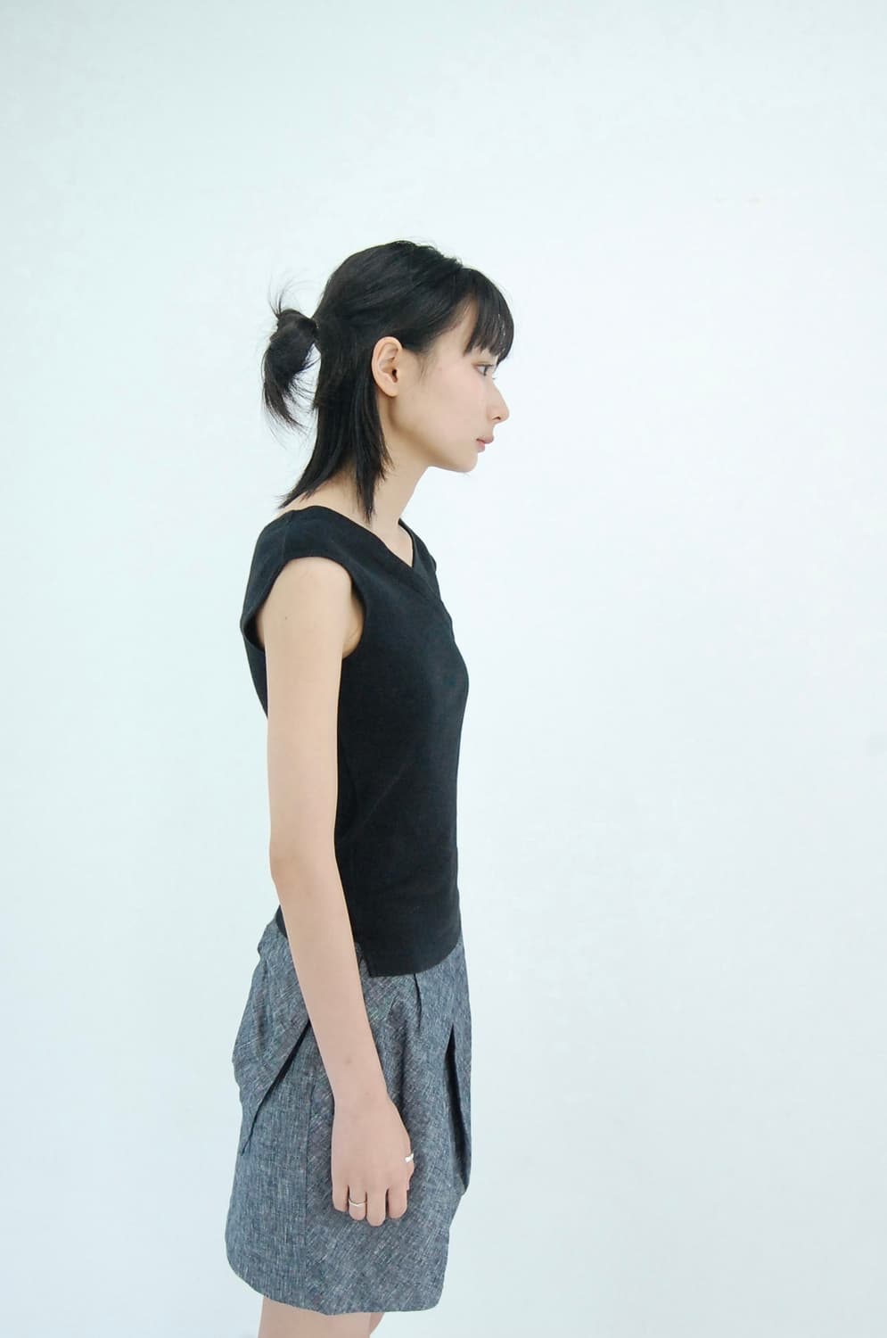 Agnes b v-neck sleeveless 상품이미지2