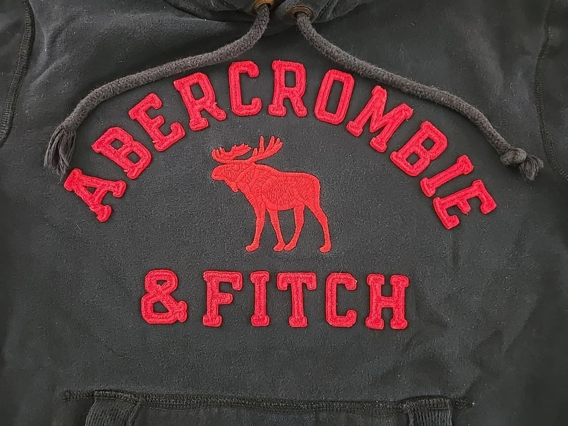 아베크롬비 앤 피치 빅로고 패치 후드티 상품이미지2