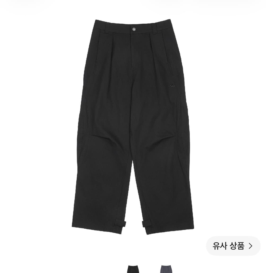 산산기어 백 포켓 팬츠 블랙 상품이미지1