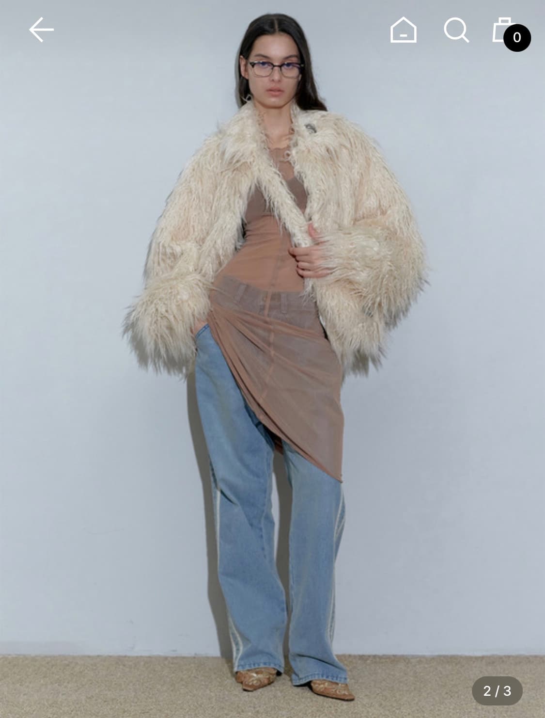 스컬프터 몽골리안 퍼자켓 L사이즈 상품이미지2