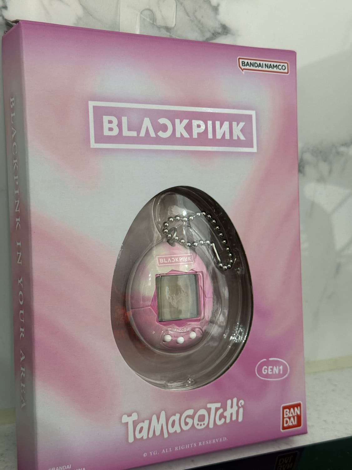 다마고치x블랙핑크 개봉 상품이미지1