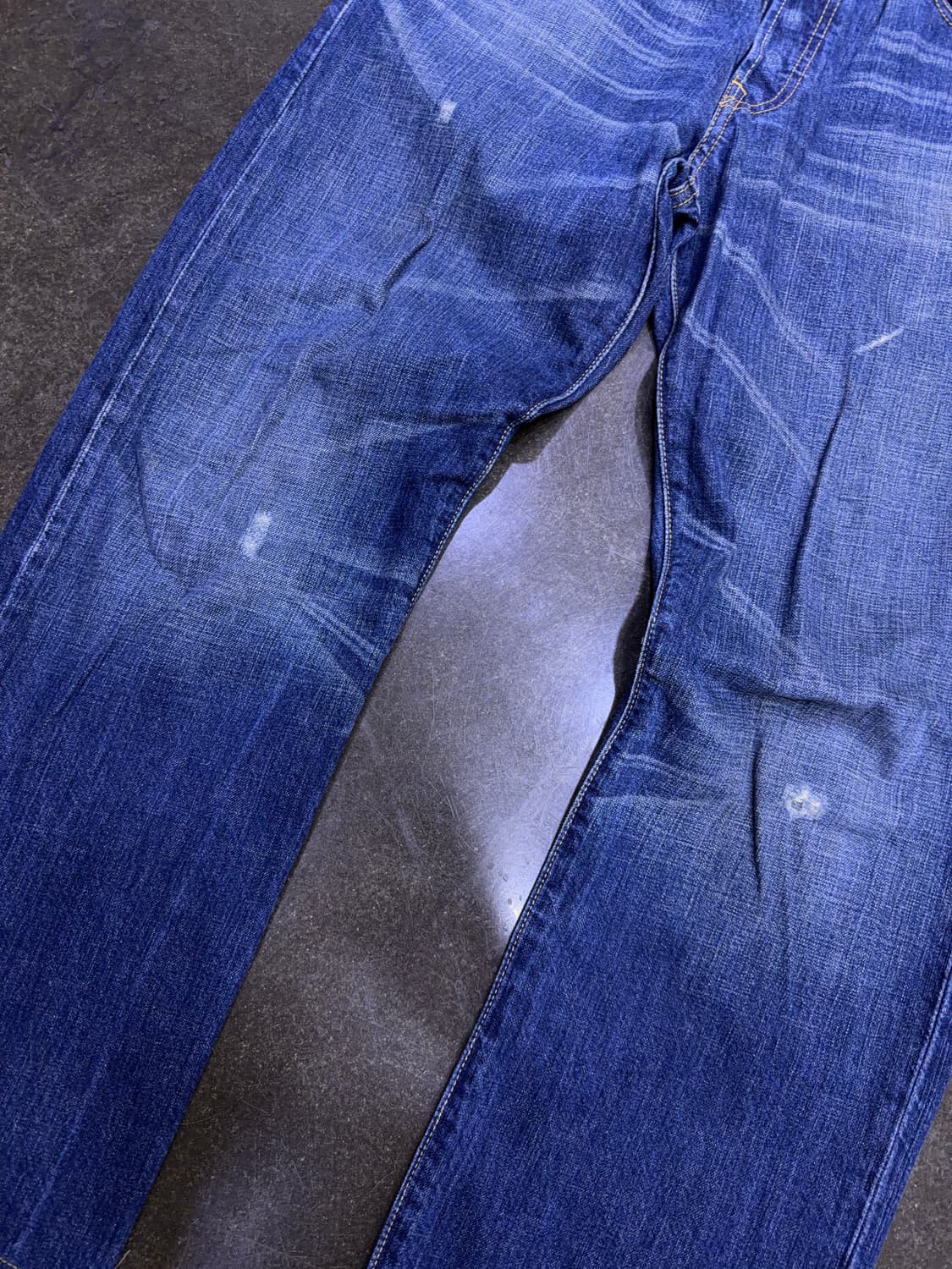 리바이스 501 레귤러핏 00's 빈티지 워싱 데님팬츠 32 상품이미지4