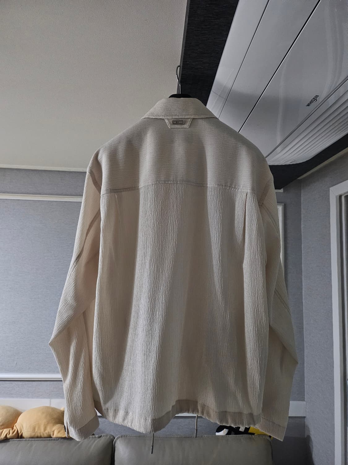 [거의 새것] 솔리드옴므 린넨 셔츠 남방 자켓 48 상품이미지2