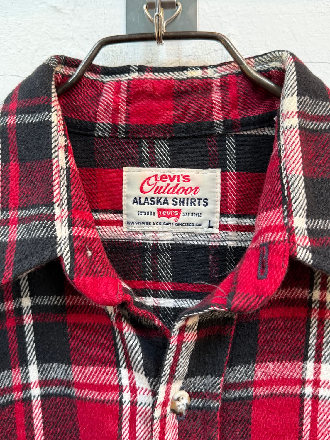 Levis USA 리바이스 알래스카 플란넬 셔츠 L 상품이미지2