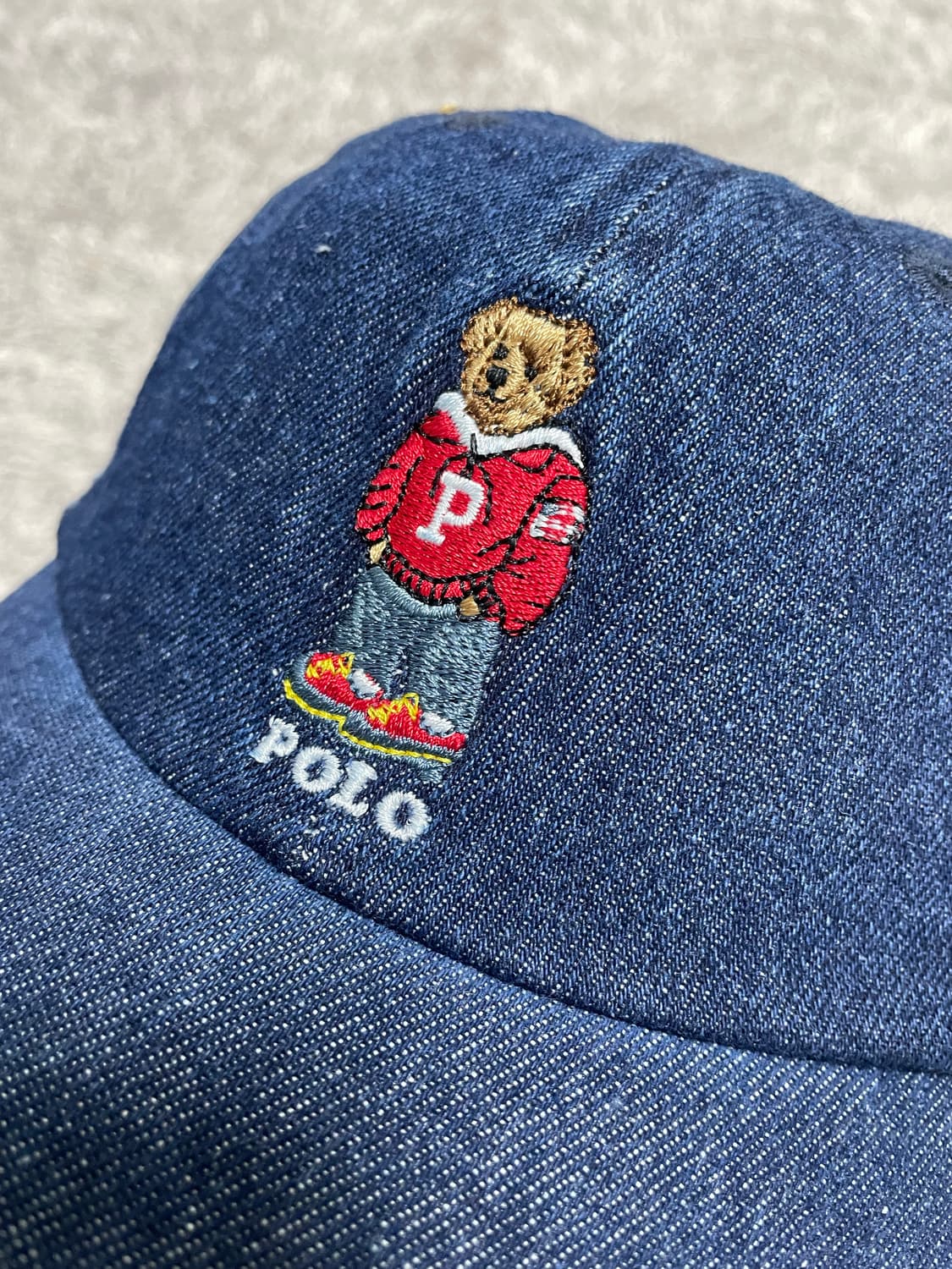 폴로Polo 폴로베어 데님 코튼 캡 Free 상품이미지4