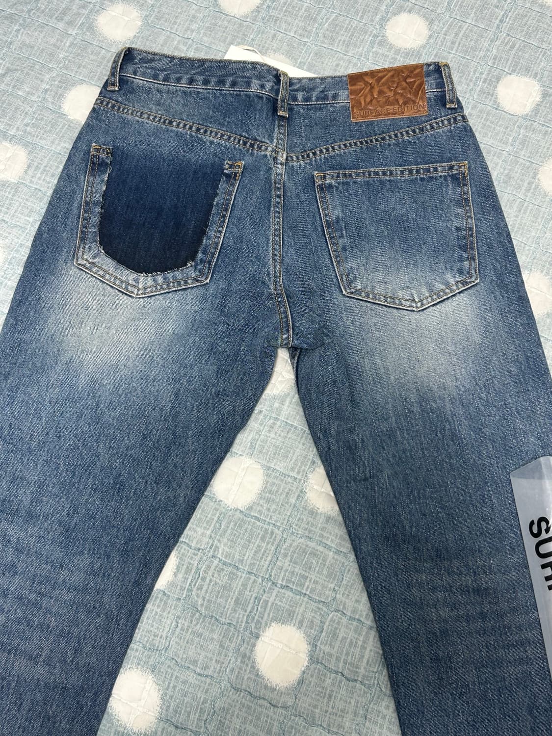 SURFACEEDITION lost denim pants  상품이미지4