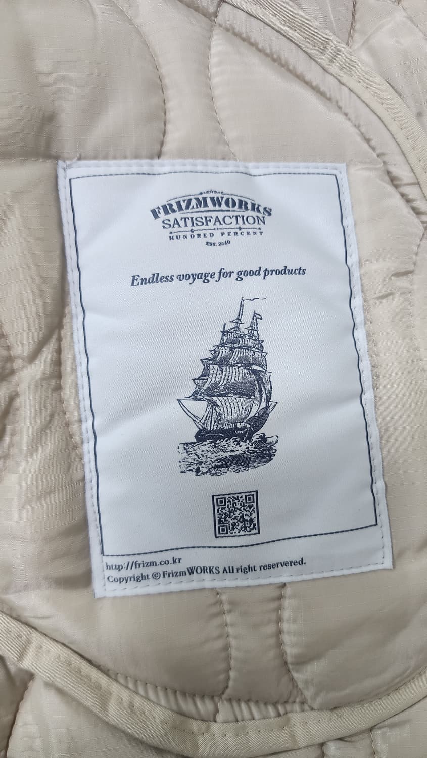 프리즘웍스 자켓 M 베이지 상품이미지4