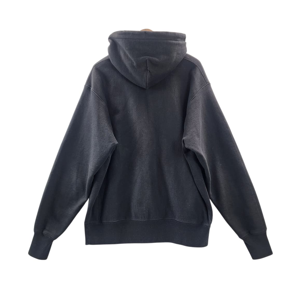 [L] 챔피온 x MOMA 리버스 위브 후드 블랙 상품이미지2