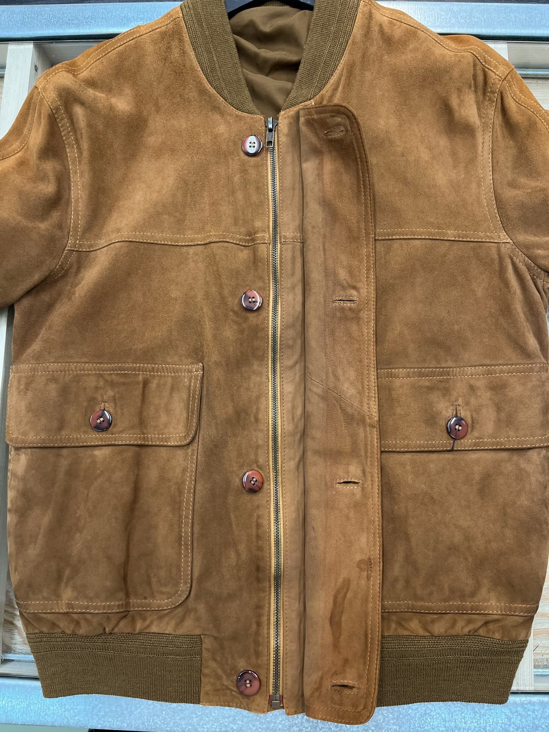 빈티지 베라 펠레 스웨이드 자켓 상품이미지6