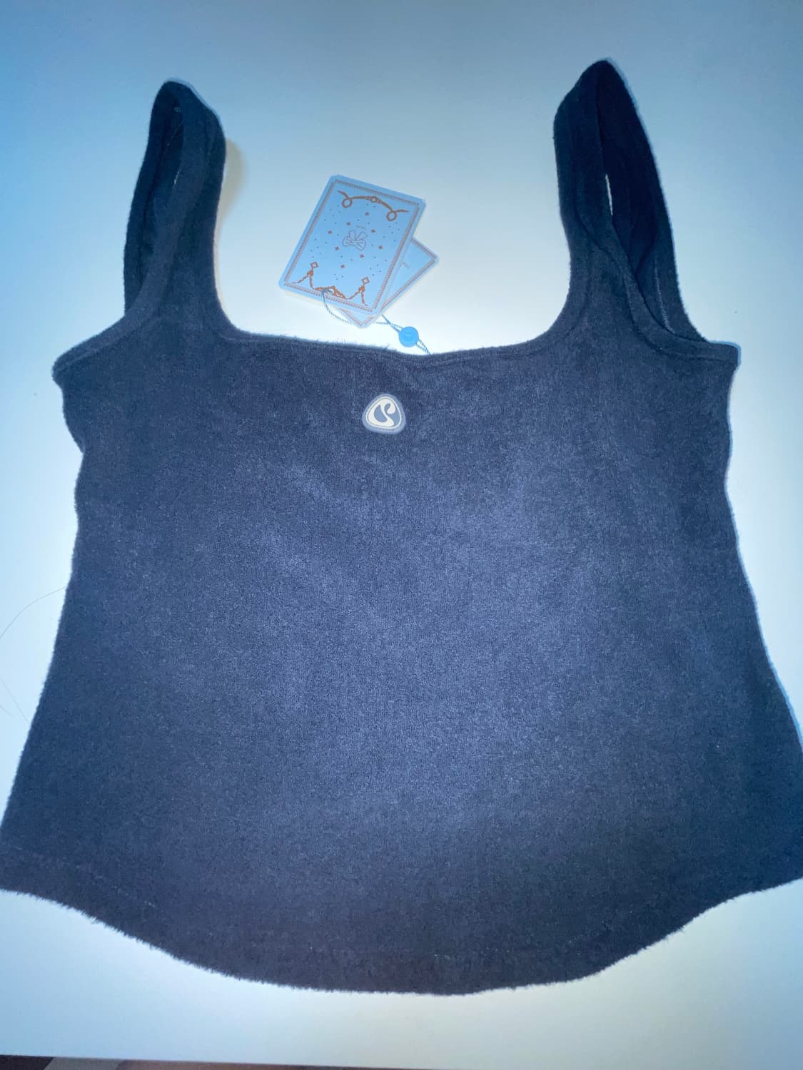 COZY SLEEVELESS NAVY 상품이미지4