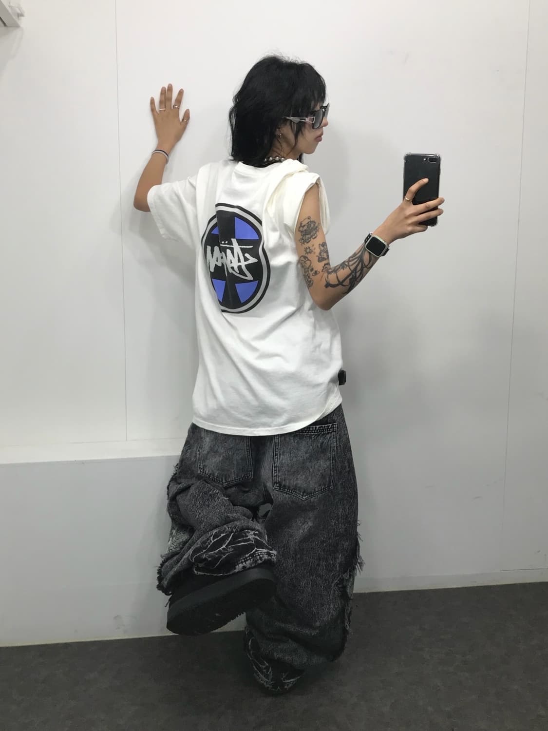 Stussy Cross Dot Pigment T-shirt 상품이미지5