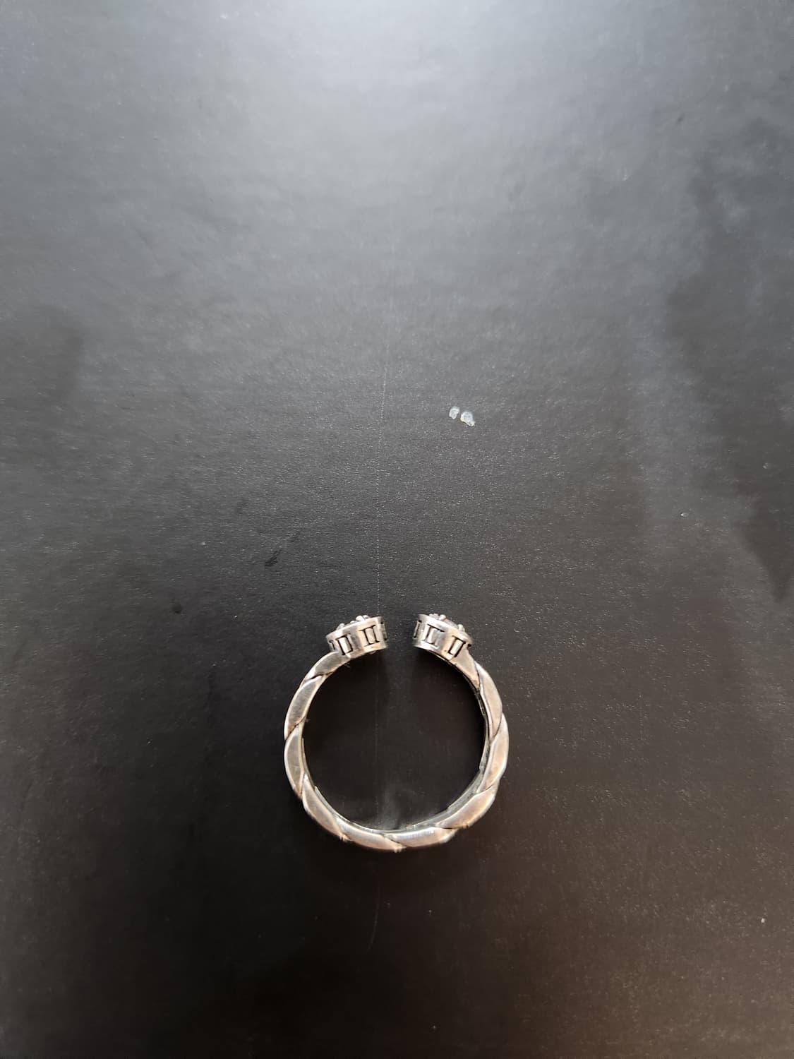 큐빅 체인반지 /히스테릭글래머 무드 상품이미지3