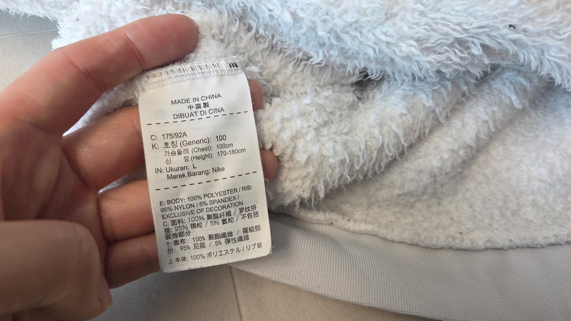 나이키 에어 플리스 크루넥 탑 맨투맨  상품이미지5