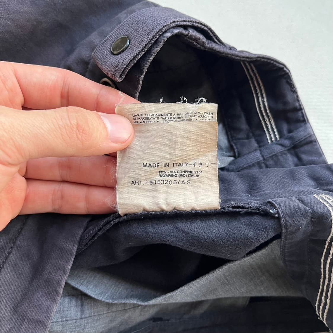 스톤 아일랜드 1998 A/W 가먼트다잉 테크니컬 트라우저 상품이미지9