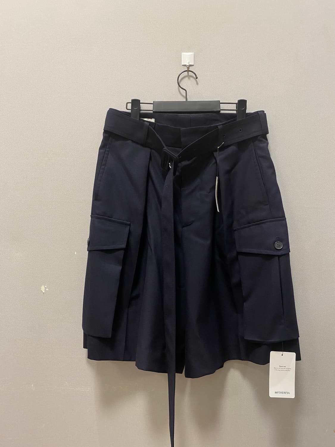 드리스반노튼 벨티드 반바지 46size 새상품 상품이미지1