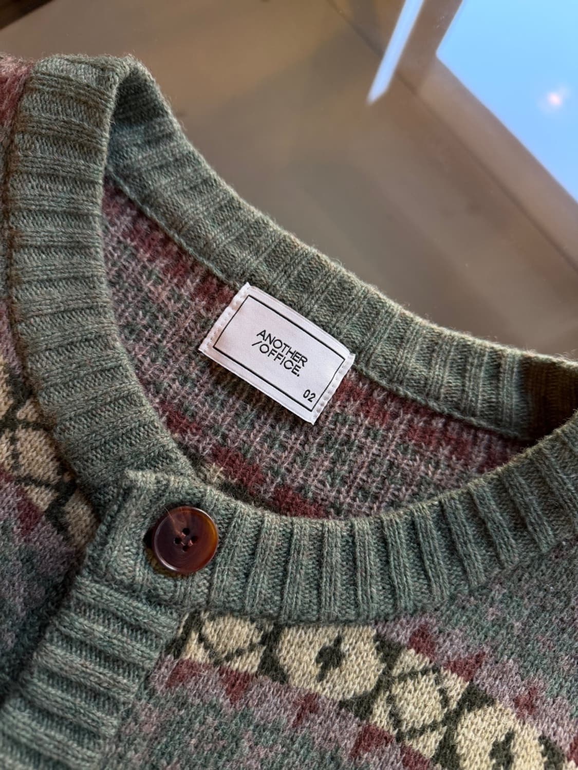 어나더 오피스 가디건 100 상품이미지8