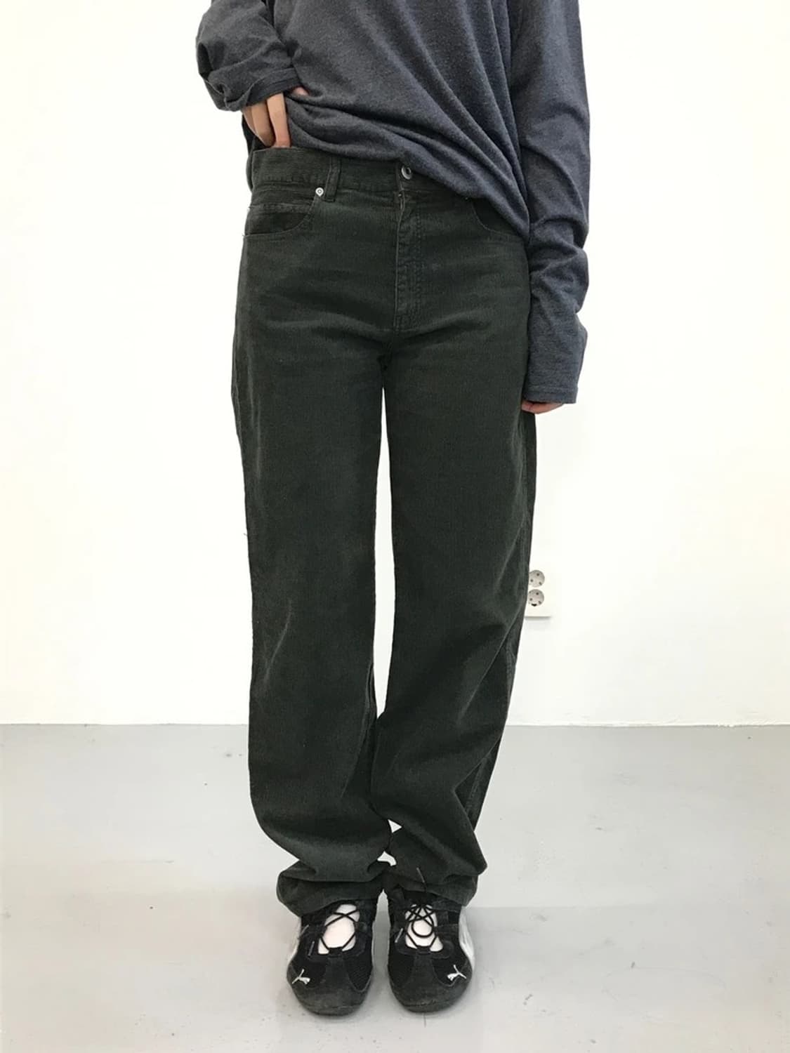 Ray BEAMS Work in Progress Cotton Pants 상품이미지1