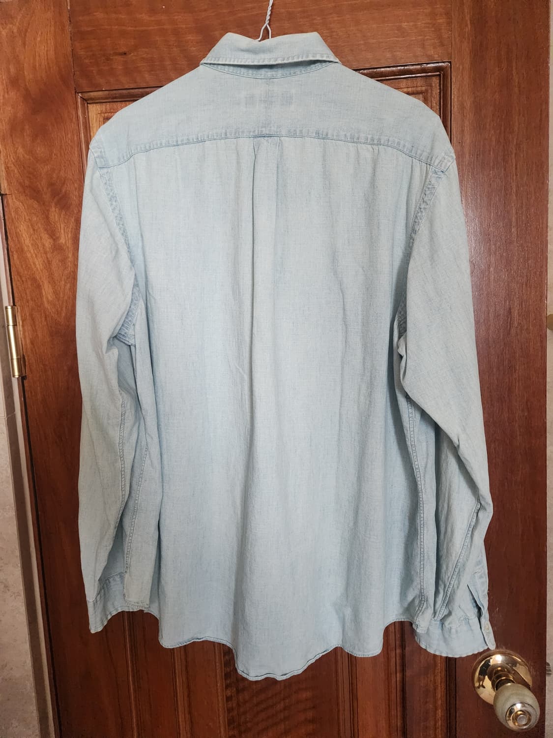 폴로 랄프로렌 데님 샴브레이 셔츠 상품이미지2