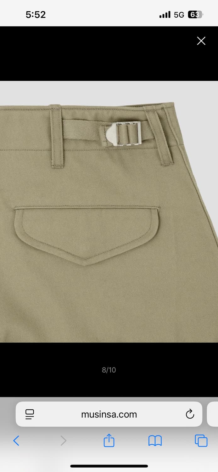 브라운야드 디키즈  밀리터리 워크 m65 팬츠 카키색 3사이즈 상품이미지7