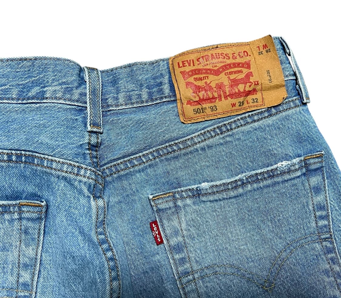 (새상품) 리바이스 501 연청 청바지 W29 L32 상품이미지1