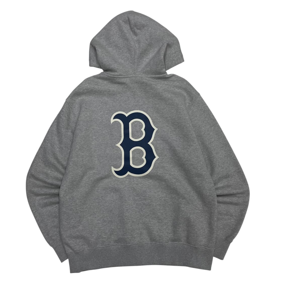 엠엘비 백로고 화이트멜란지 후드집업 L 상품이미지4