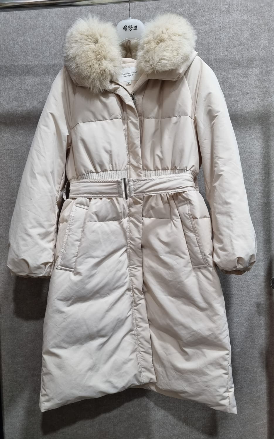 여성 S 써스데이아일랜드 폭스퍼 오리털 패딩 상품이미지1