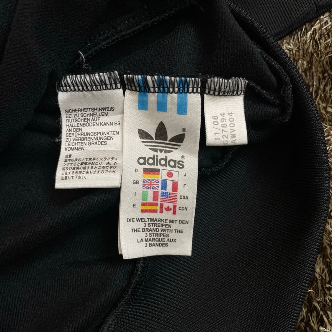 아디다스 Adidas 블랙 올드스쿨 파이어버드 트랙탑 져지 105 상품이미지3
