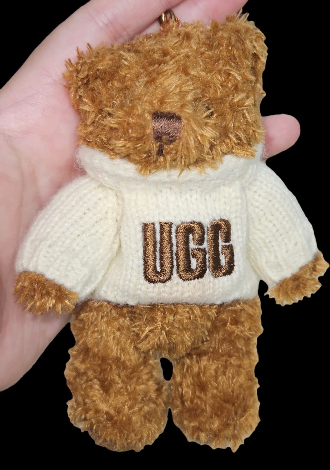 어그 테디베어 곰돌이 키링/ugg 니트 상품이미지2