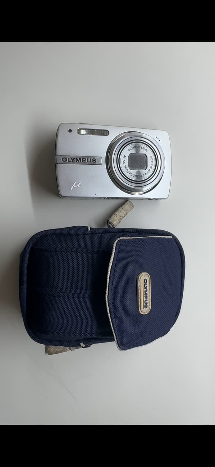 올림푸스 뮤 Olympus 820 실버 디지털 카메라 상품이미지1
