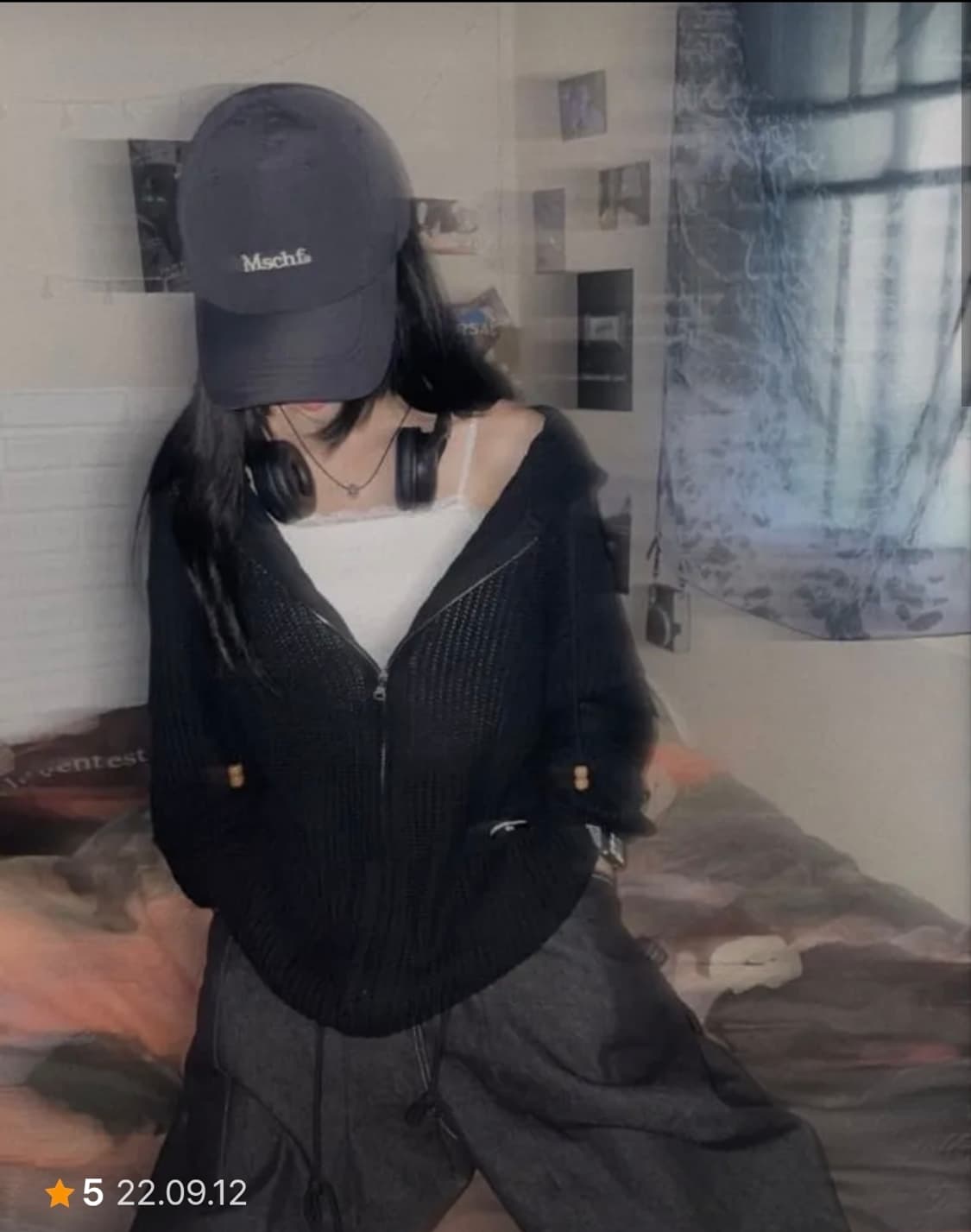 [100]LMC KNIT ZIP-UP HOODIE dark beige 상품이미지2