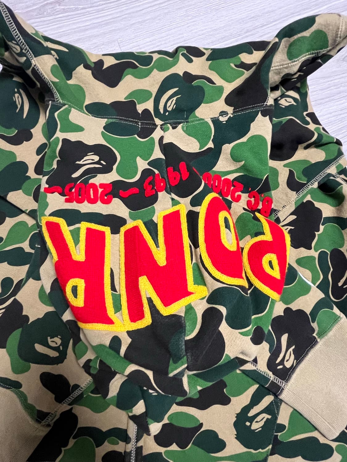 베이프 후드집업 상품이미지3