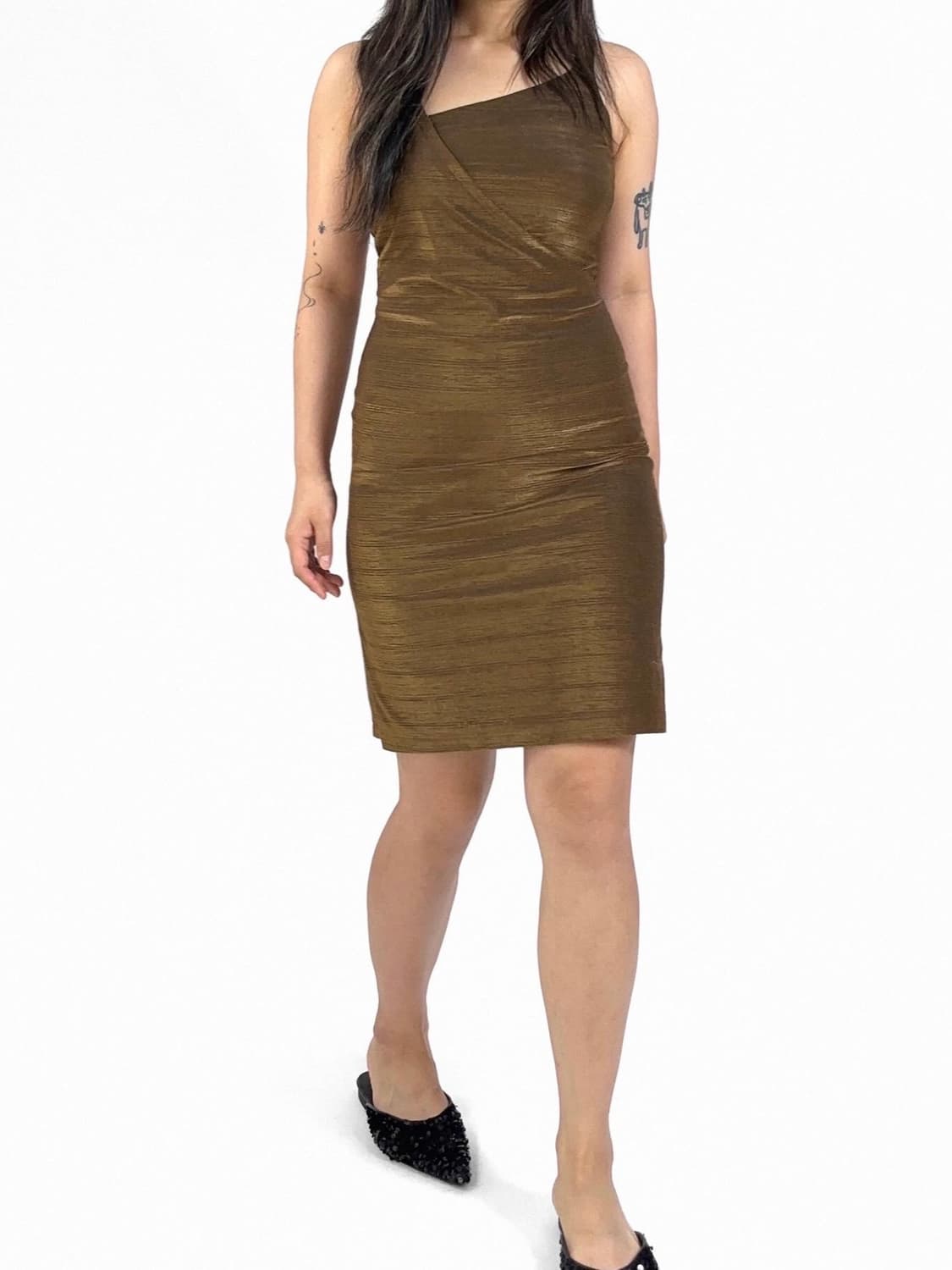 Emporio Armani wrap detail dress 상품이미지3