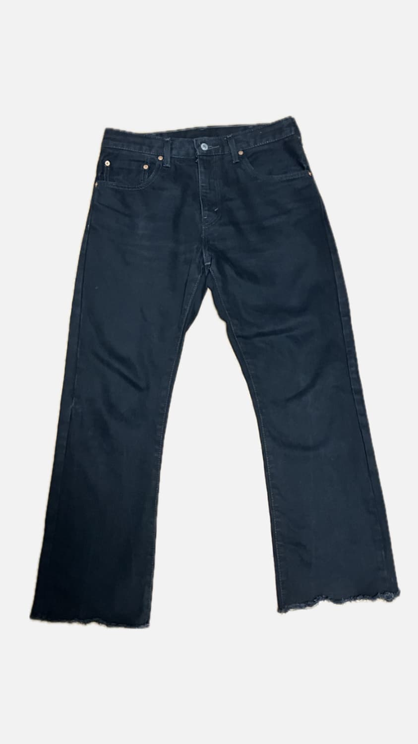 리바이스 517 블랙진 W31 L34 판매합니다 상품이미지1