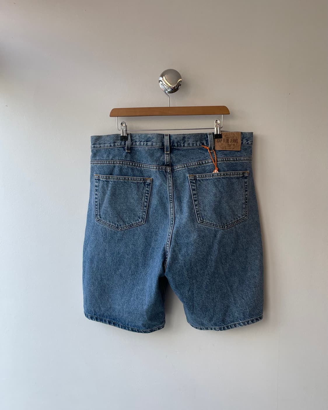 Old GAP Blue Jeans shorts  올드갭 데님 쇼츠 38“ 상품이미지4