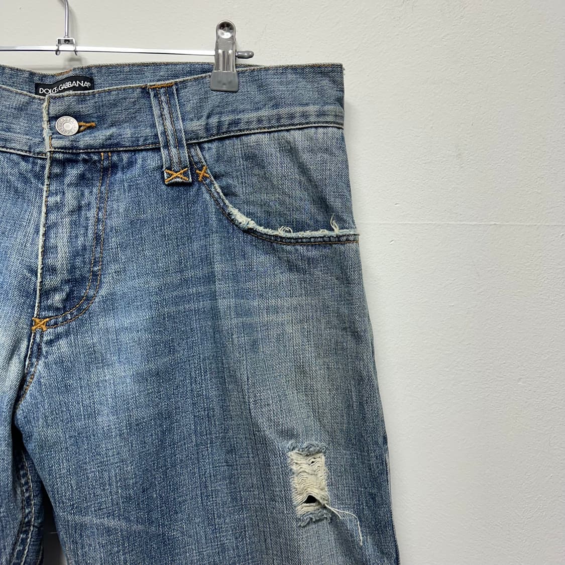 00s 돌체앤가바나 디스트로이드 데님진 상품이미지9