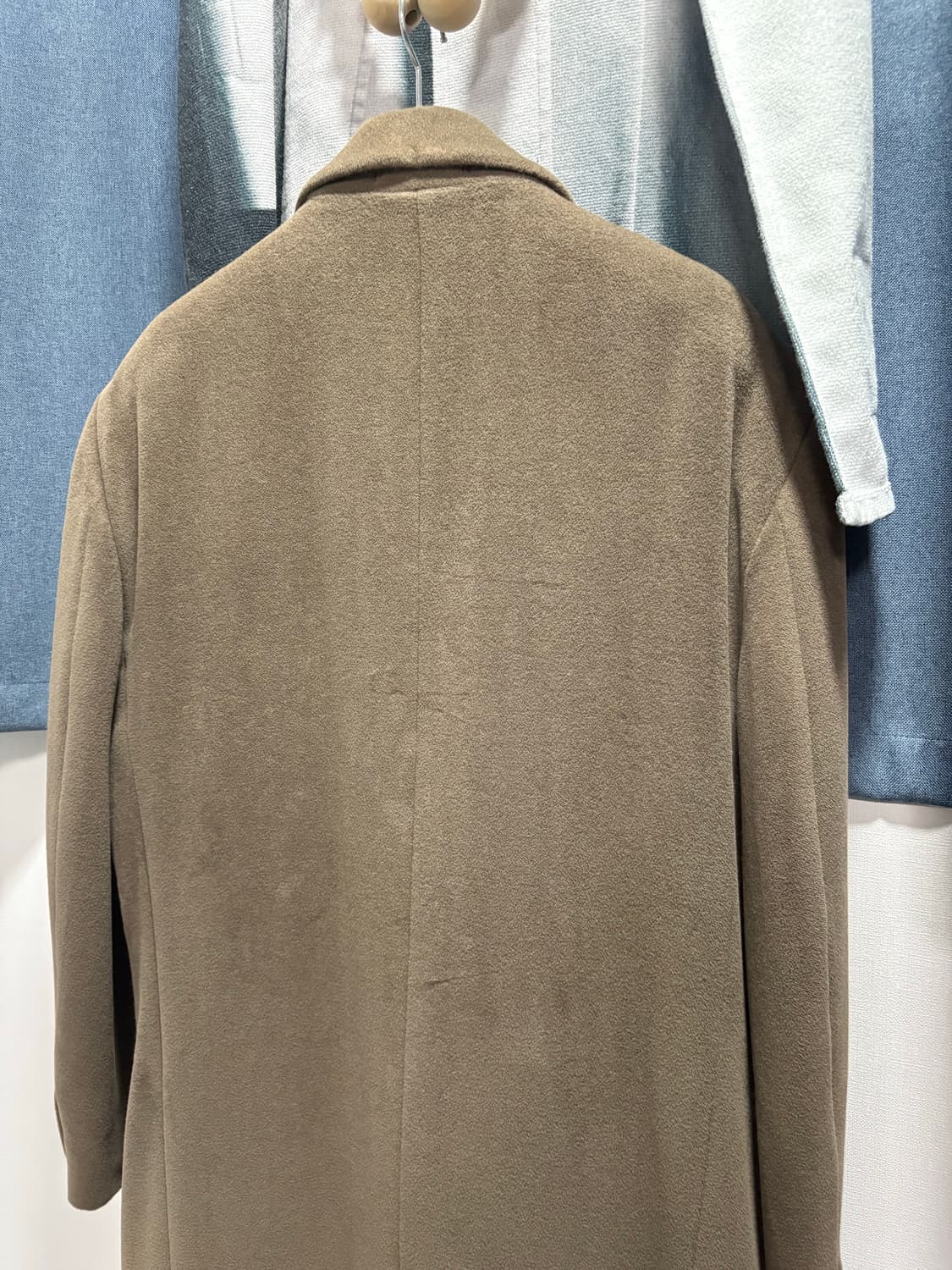 울 더블 브레스티드 코트 상품이미지4