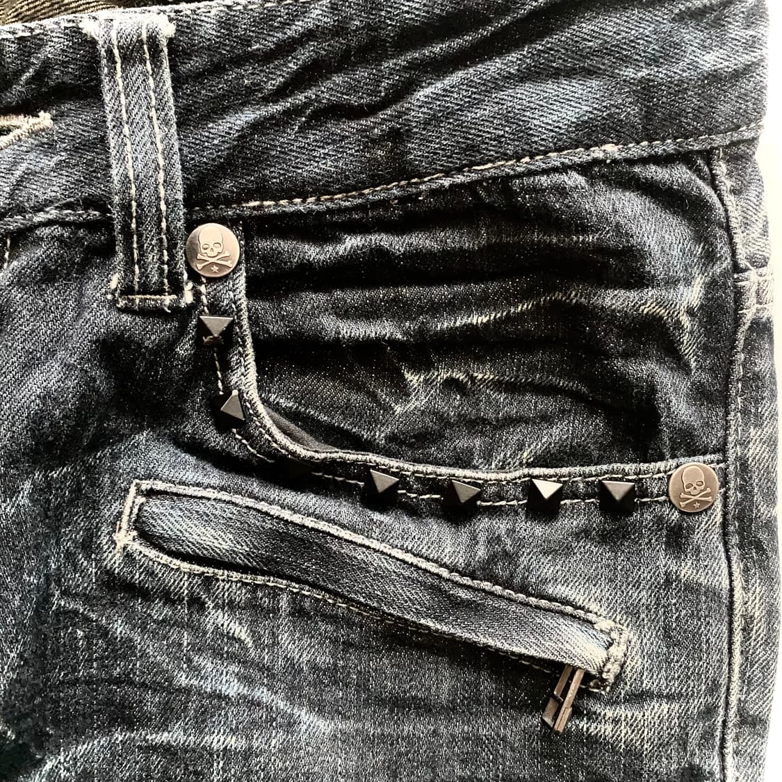 Y2K 해골 팬츠 상품이미지2