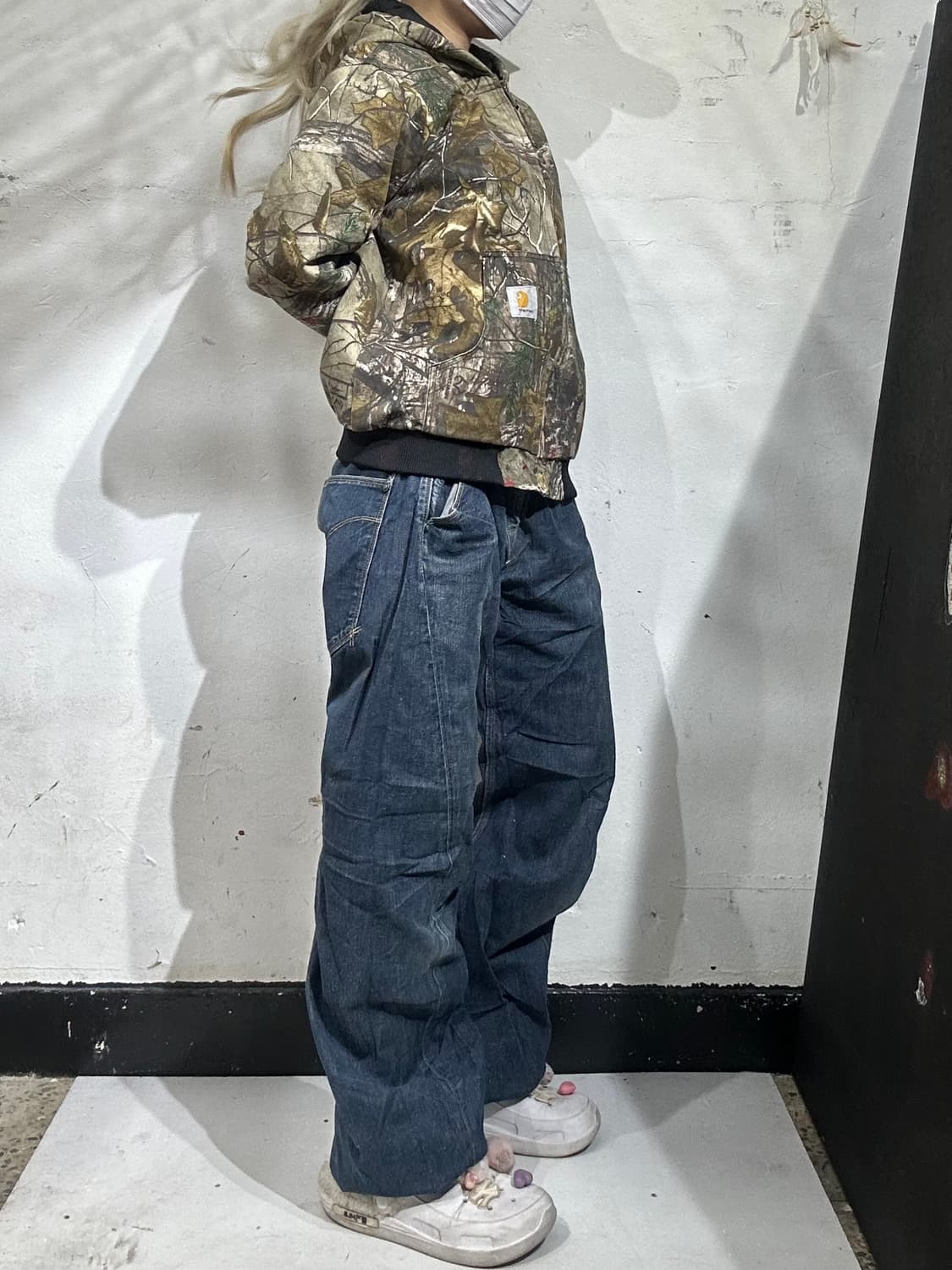 리바이스 중청 엔지니어드 와이드 데님 팬츠 청바지 32 상품이미지1