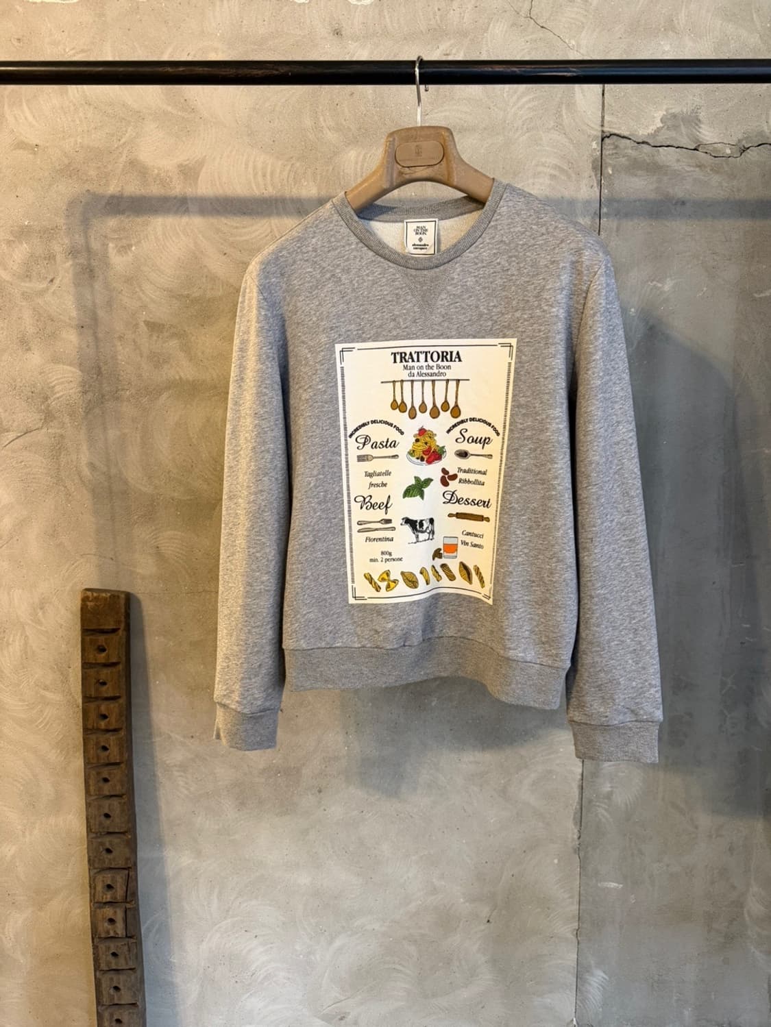 맨온더분 맨투맨 슬림100 상품이미지10