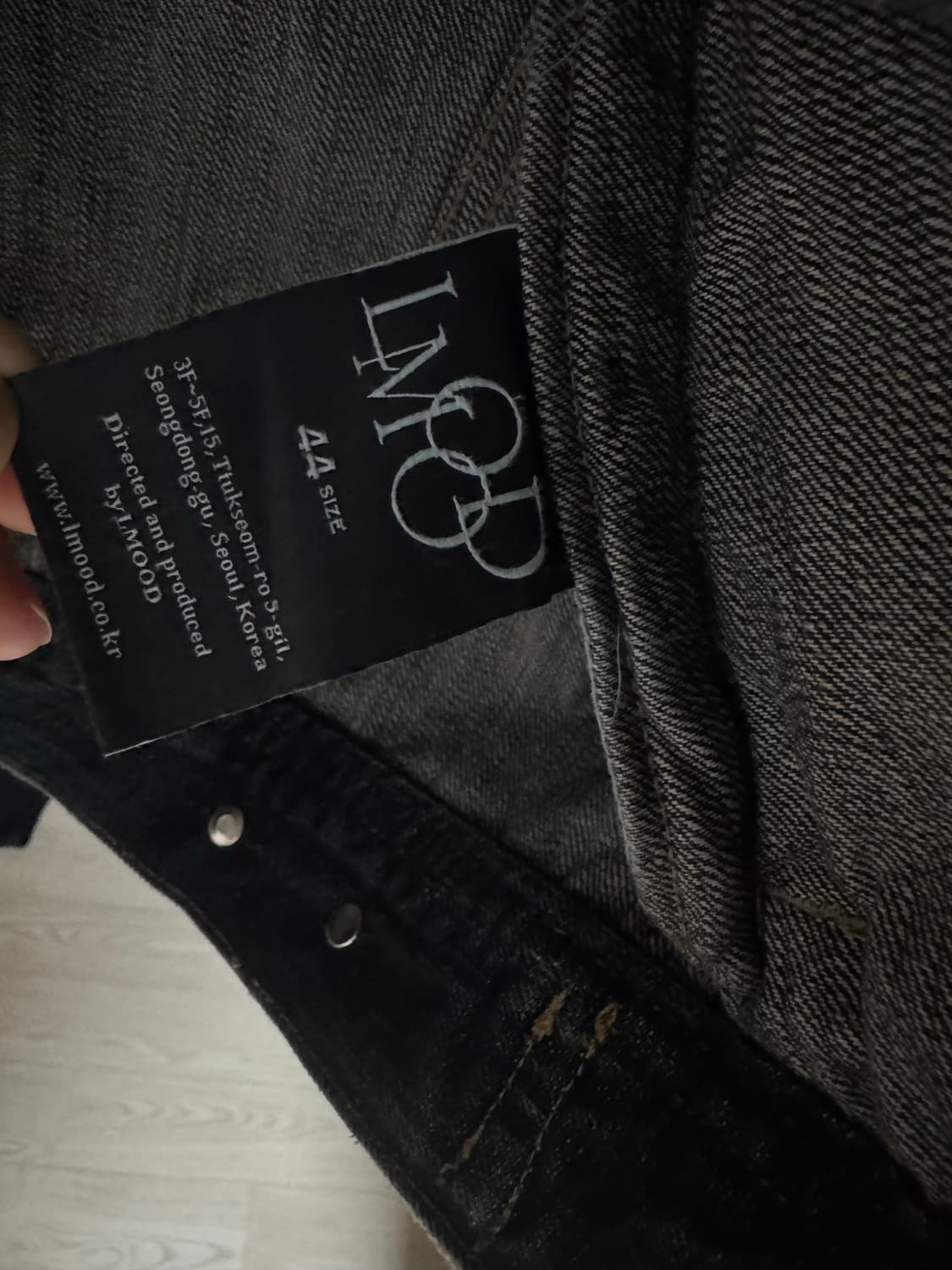 엘무드 버번 데님자켓 상품이미지3