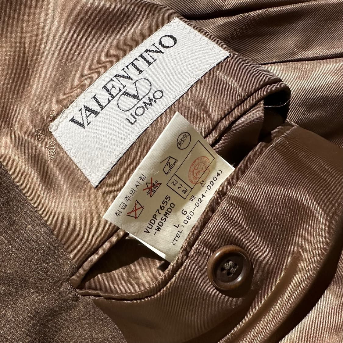 발렌티노 에르메네질도 제냐 패브릭 싱글 3B 블레이저  상품이미지9