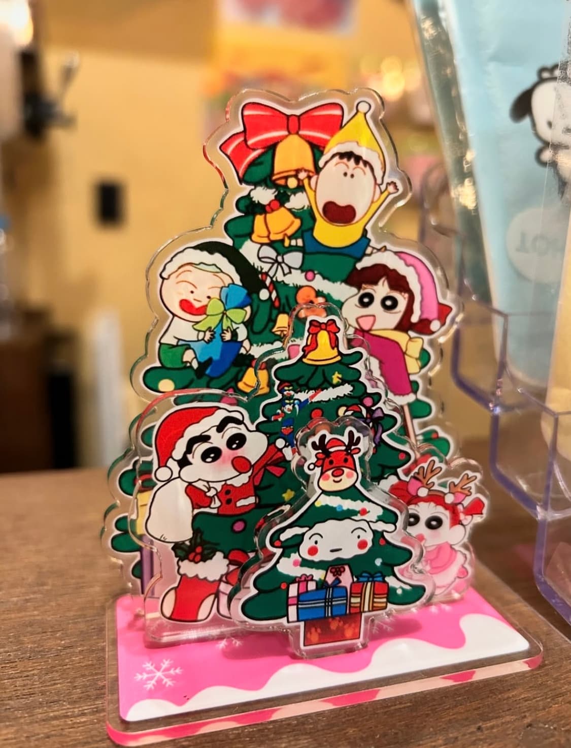 짱구 크리스마스 아크릴 트리 상품이미지1