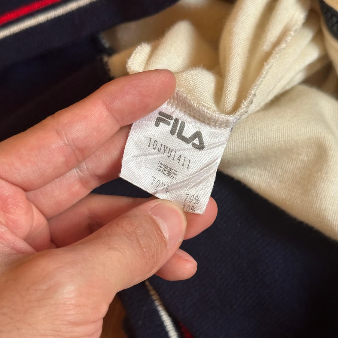 70’s Fila vintage track jersey jacket 상품이미지7